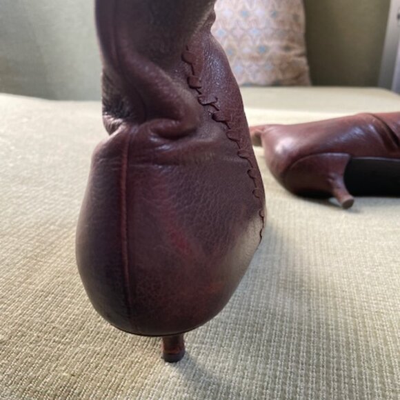 Prada brown leather ankle boot 38EUR - Picture 7 of 14